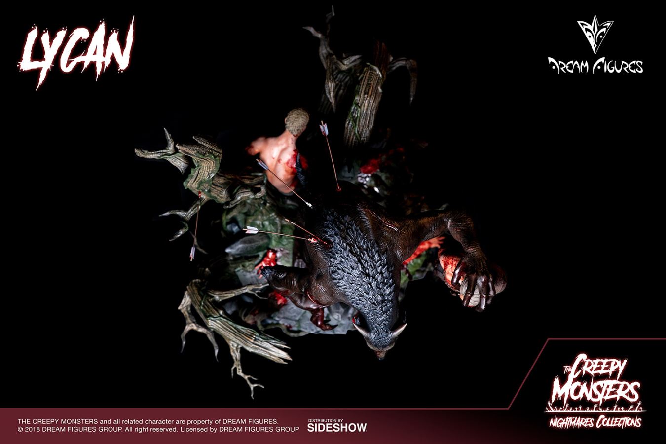 The Creepy Monsters Lycan 1/4 Scale Limited Edition Statue