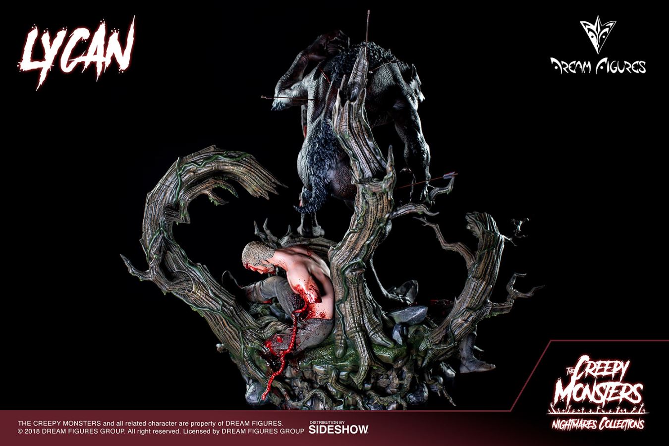 The Creepy Monsters Lycan 1/4 Scale Limited Edition Statue