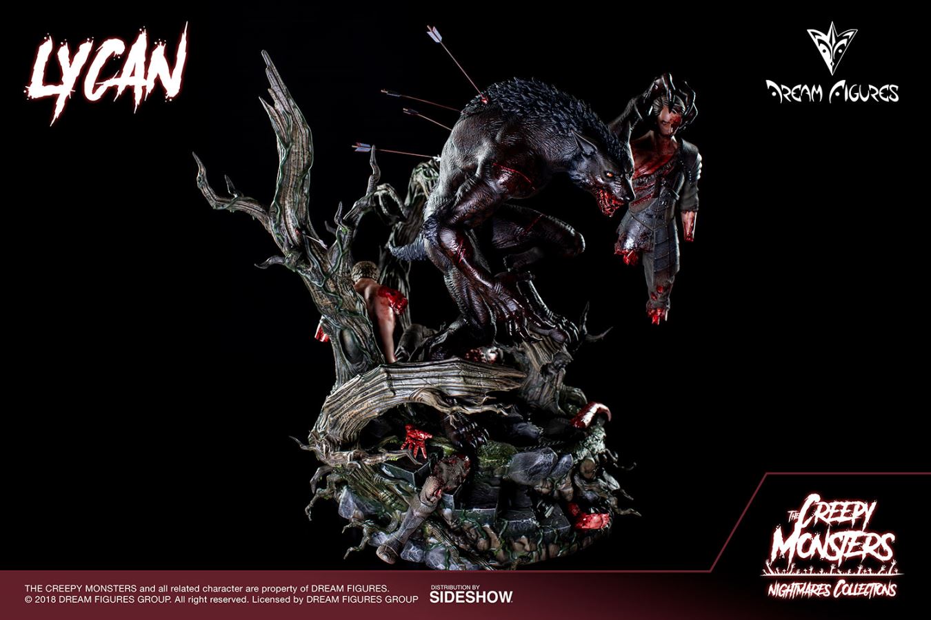 The Creepy Monsters Lycan 1/4 Scale Limited Edition Statue