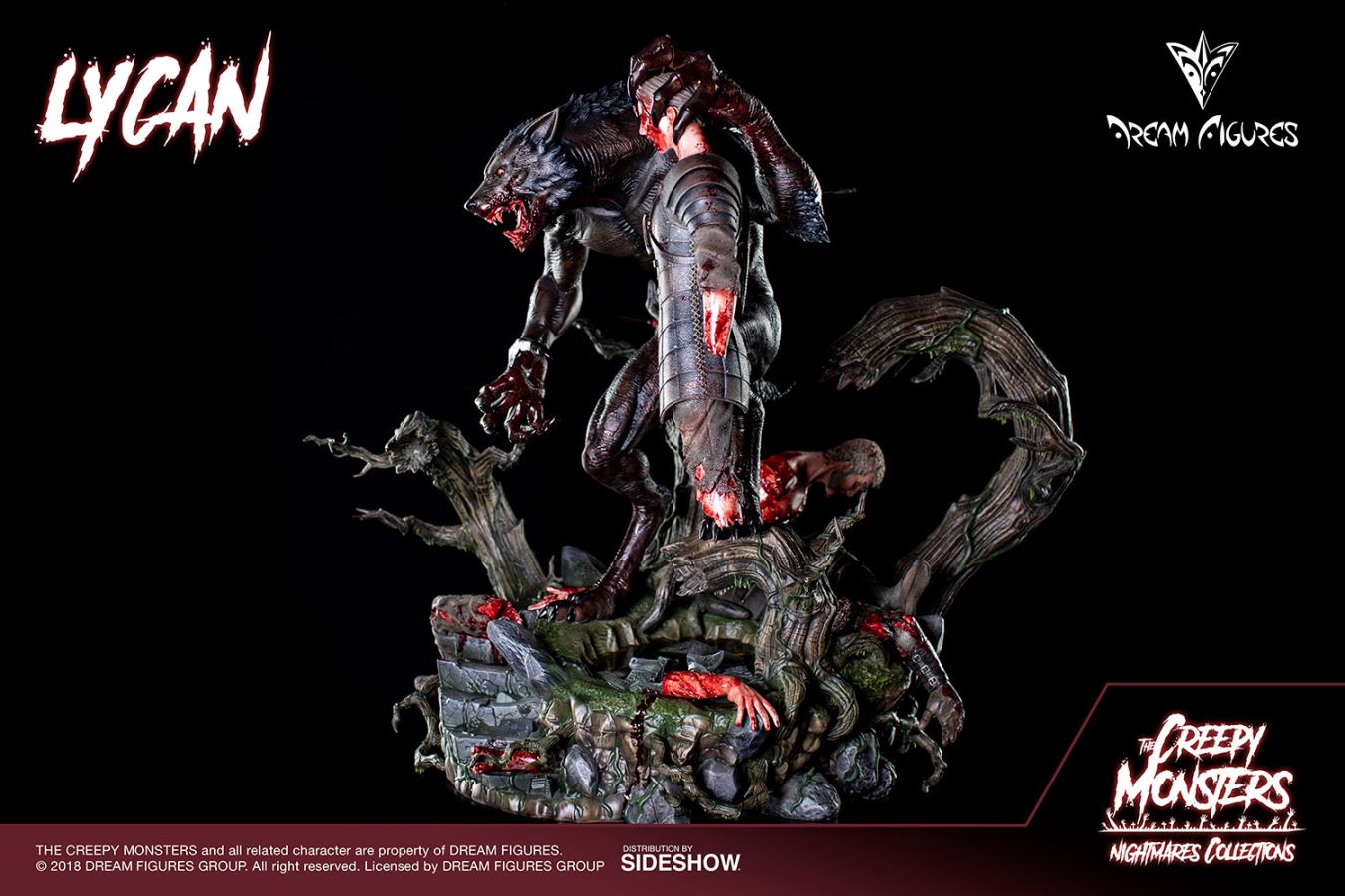 The Creepy Monsters Lycan 1/4 Scale Limited Edition Statue