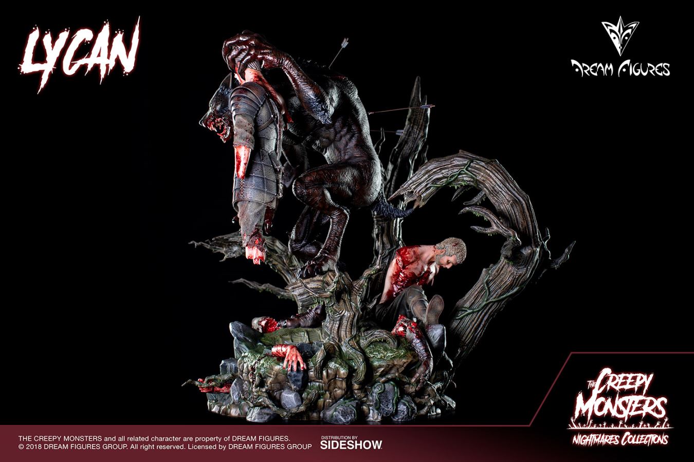 The Creepy Monsters Lycan 1/4 Scale Limited Edition Statue