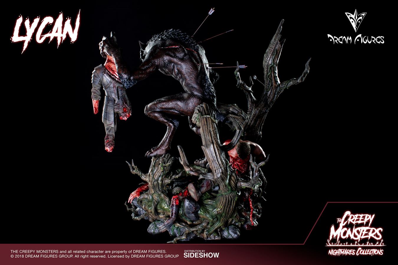 The Creepy Monsters Lycan 1/4 Scale Limited Edition Statue