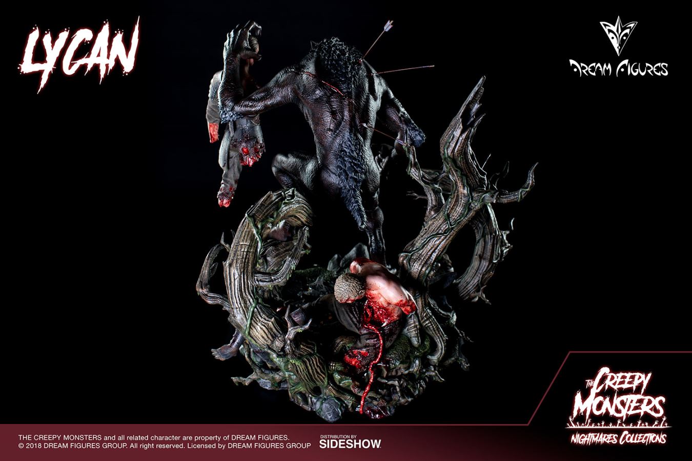 The Creepy Monsters Lycan 1/4 Scale Limited Edition Statue