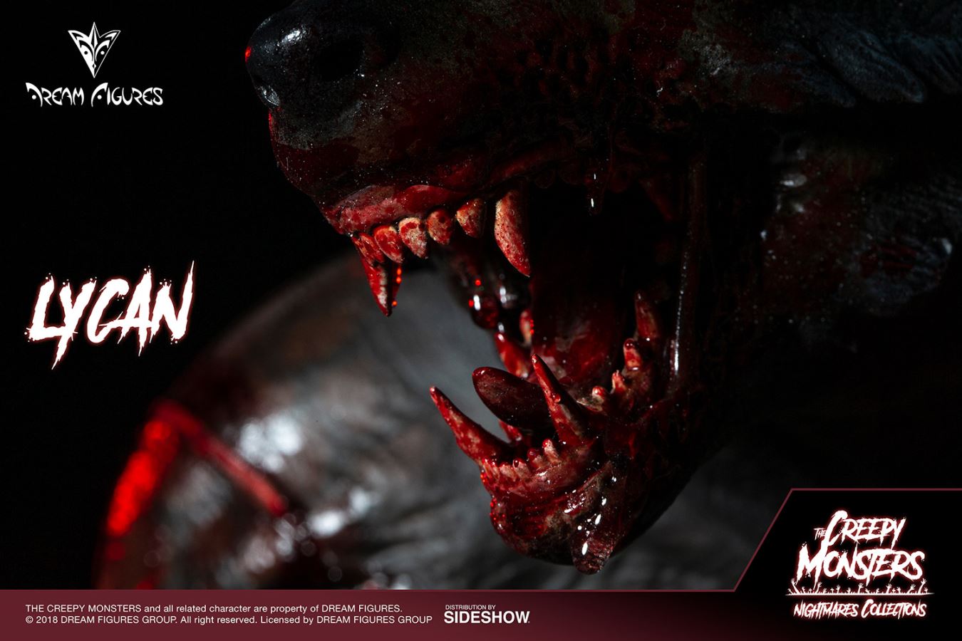 The Creepy Monsters Lycan 1/4 Scale Limited Edition Statue