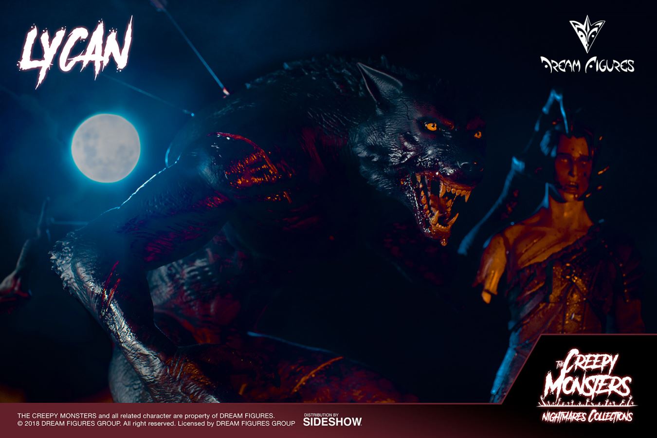 The Creepy Monsters Lycan 1/4 Scale Limited Edition Statue