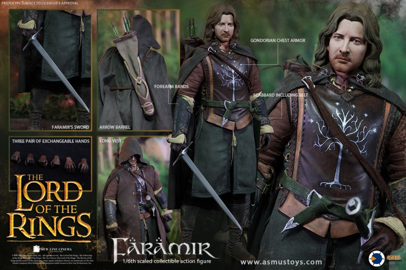THE LORD OF THE RING SERIES: 1/6 FARAMIR