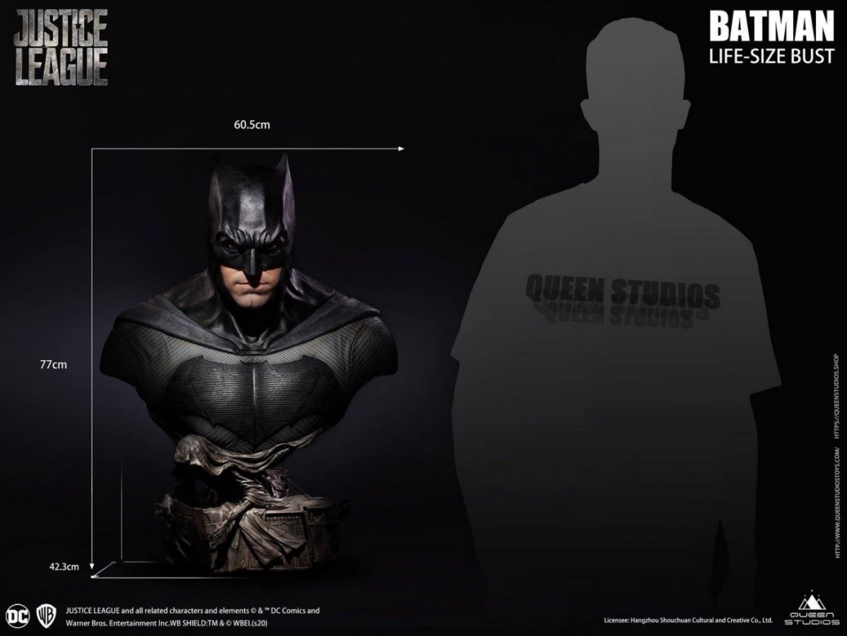 1/1 Justice League Batman (Ben Affleck) Bust