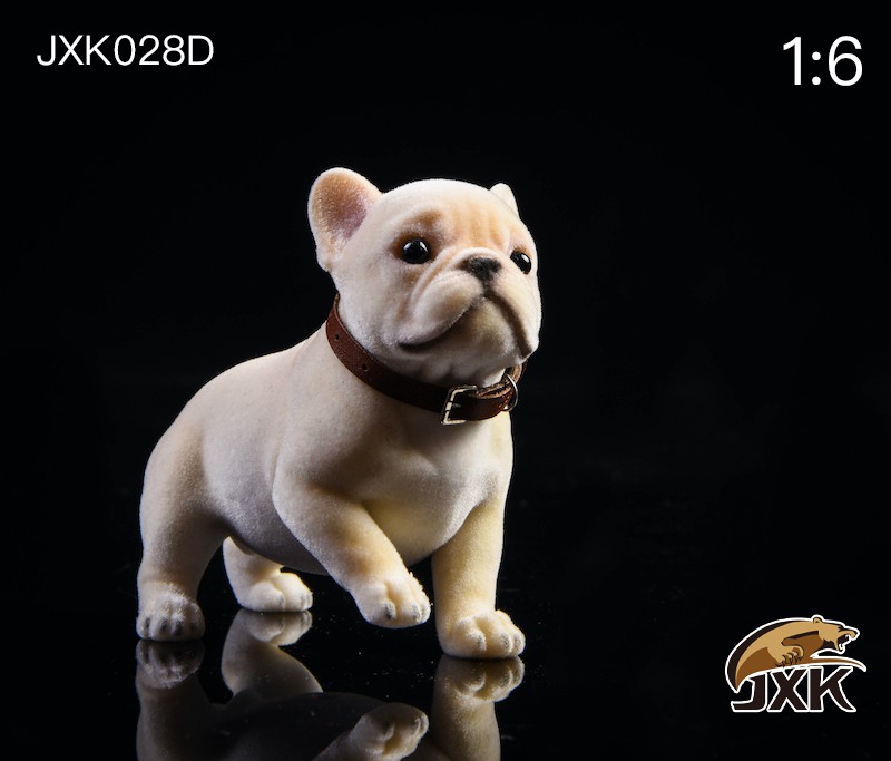 1/6 Tufted French Bulldog JXK028