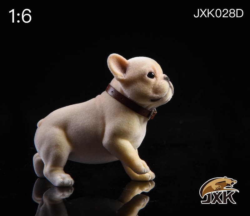 1/6 Tufted French Bulldog JXK028