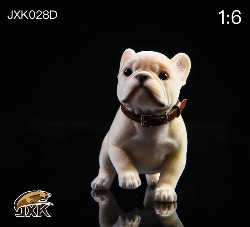 1/6 Tufted French Bulldog JXK028