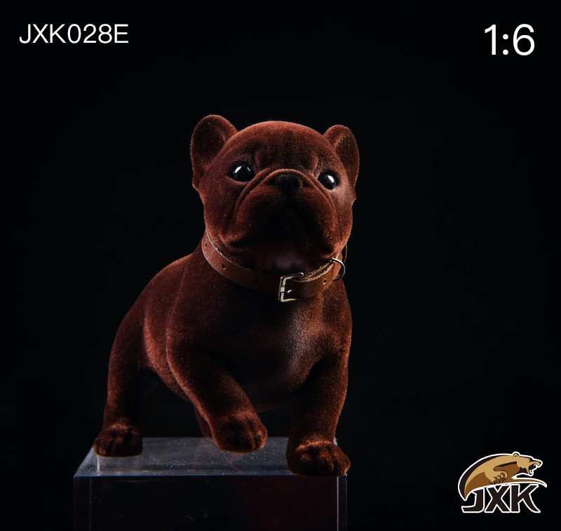 1/6 Tufted French Bulldog JXK028