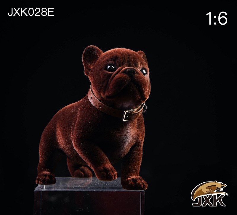 1/6 Tufted French Bulldog JXK028