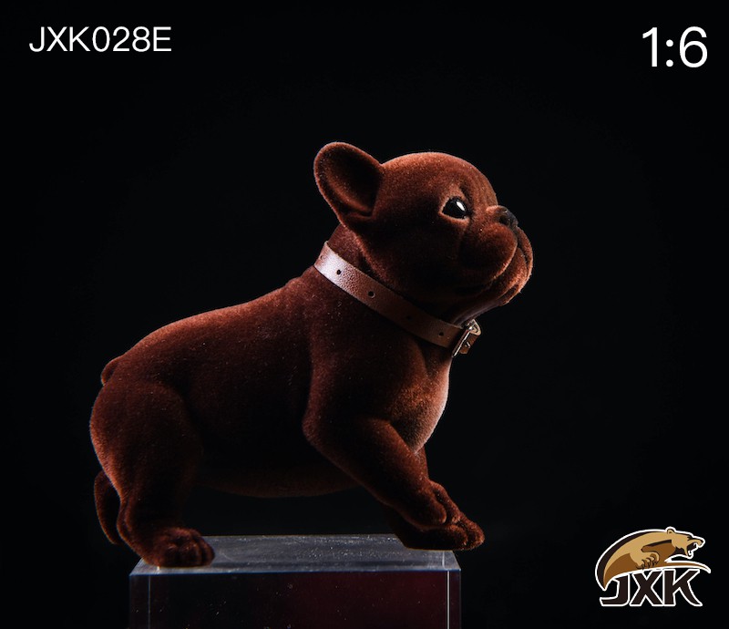 1/6 Tufted French Bulldog JXK028