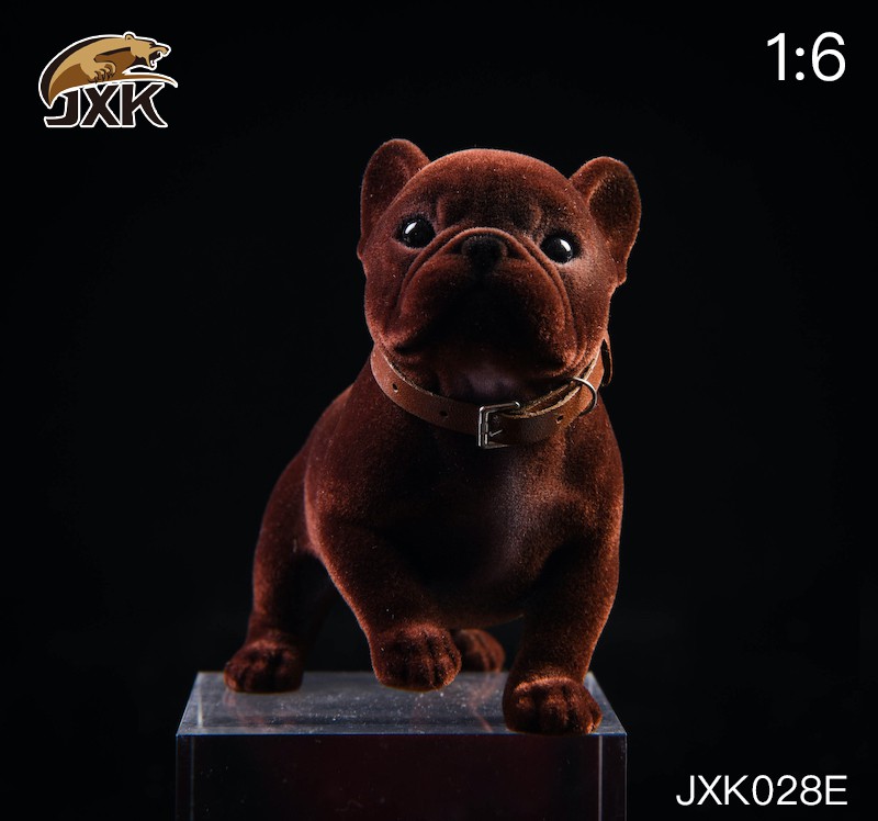 1/6 Tufted French Bulldog JXK028