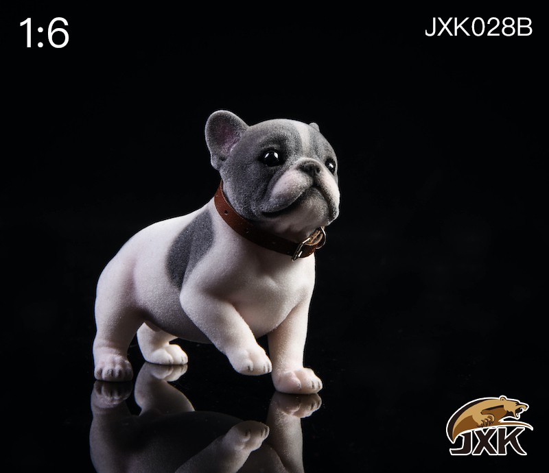 1/6 Tufted French Bulldog JXK028