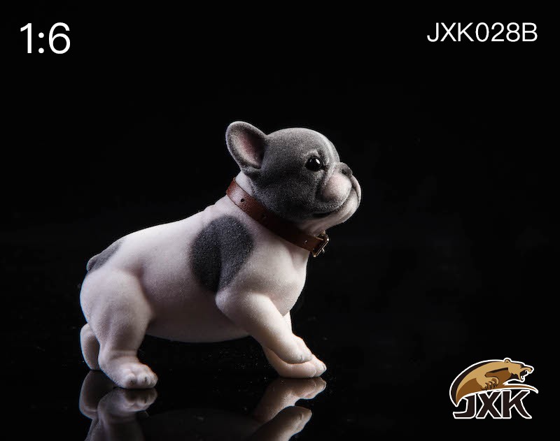 1/6 Tufted French Bulldog JXK028