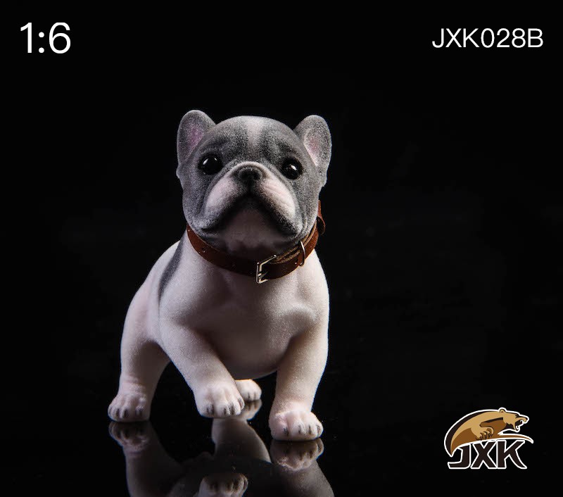 1/6 Tufted French Bulldog JXK028