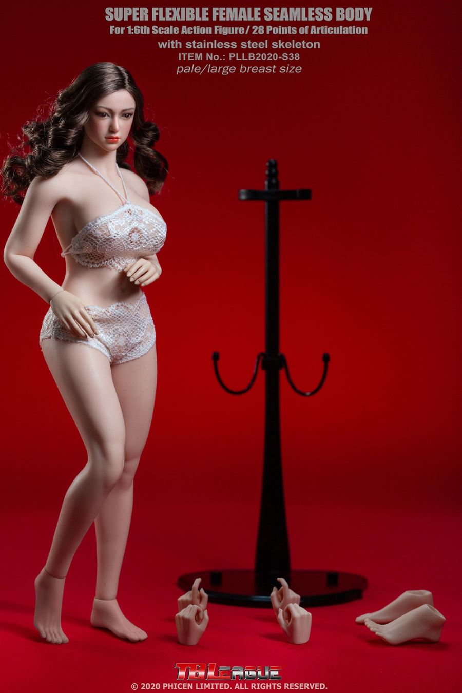 1/6 Female Super-Flexible Seamless Bodies