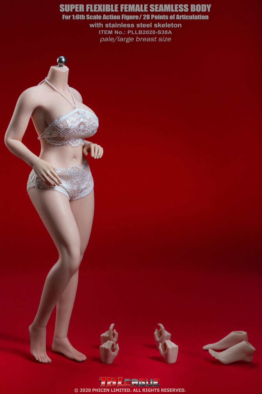 1/6 Female Super-Flexible Seamless Bodies