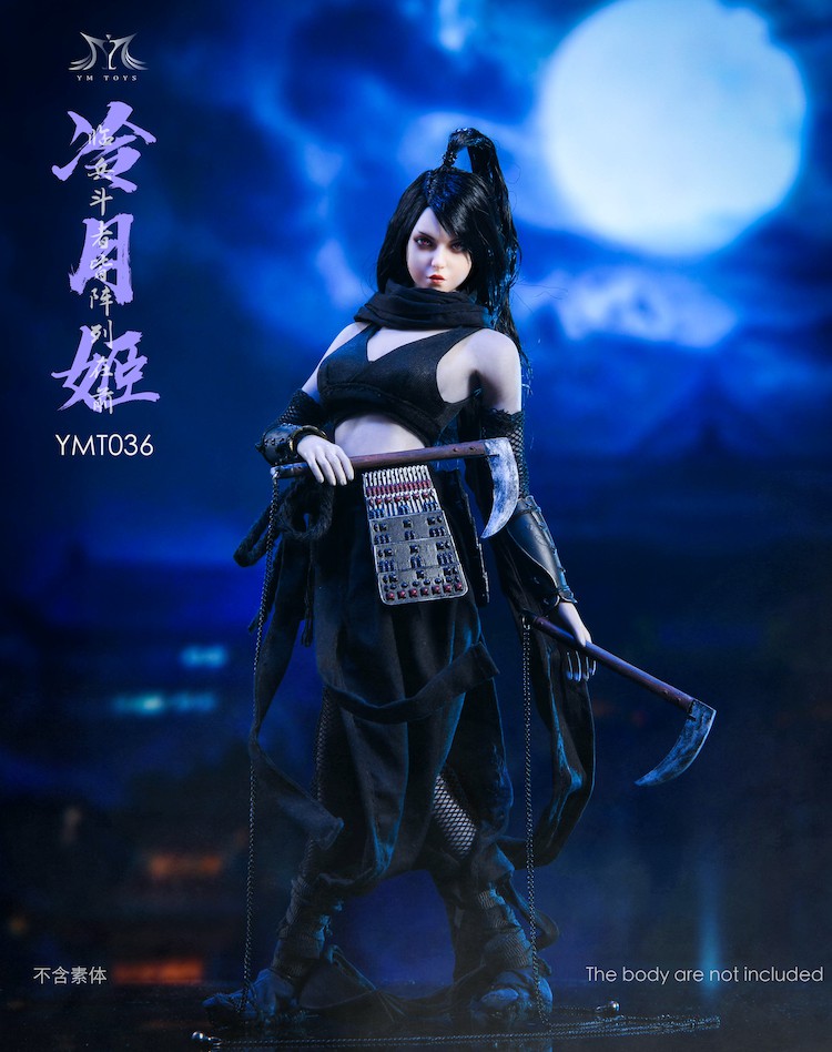 1/6 Leng Yue Ji Ninja Assassin Costume
