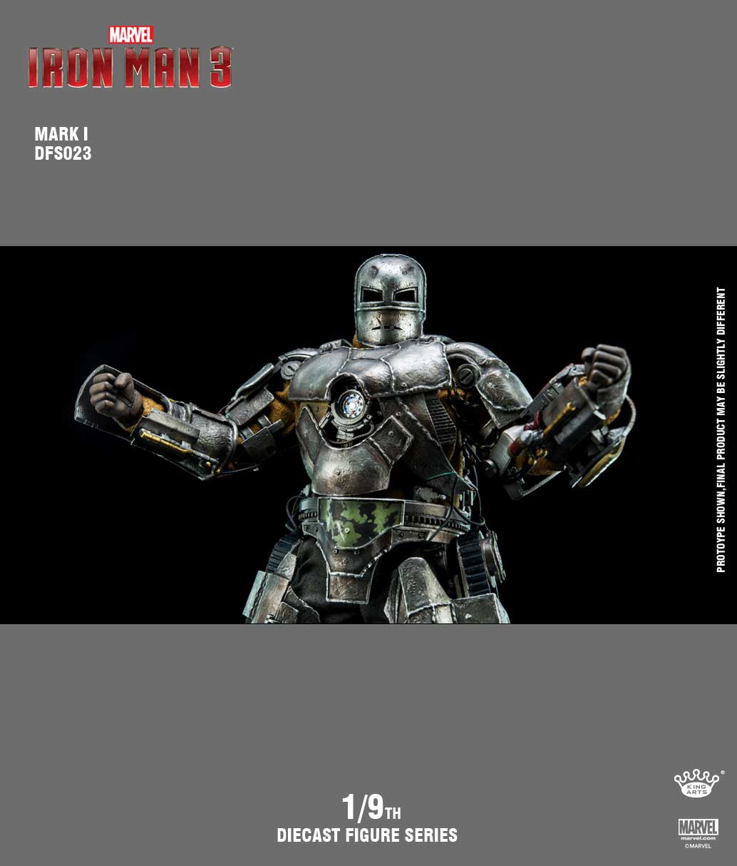 1/9 Diecast Action Figure Series Iron Man Mark1 (DFS023)
