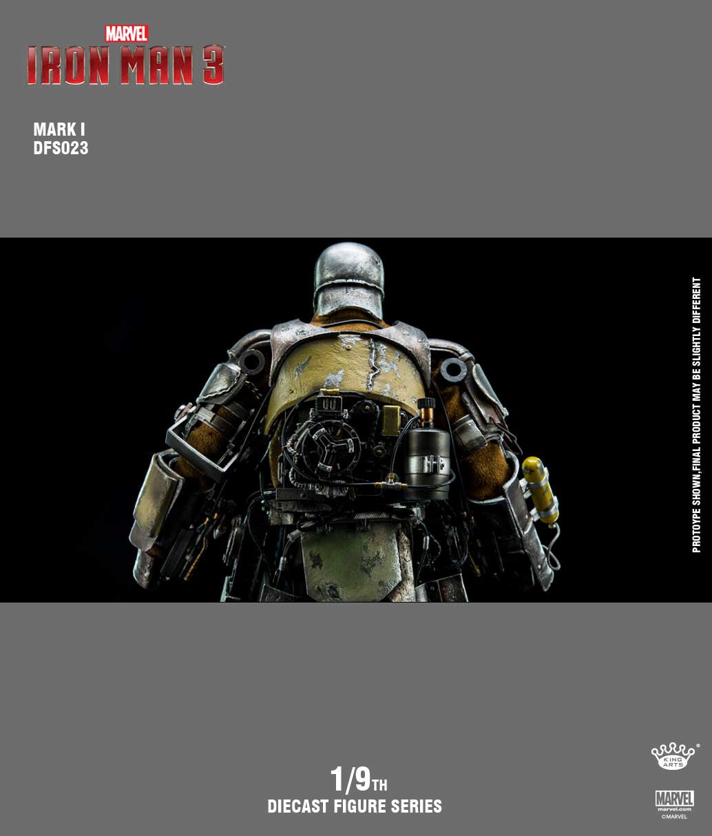 1/9 Diecast Action Figure Series Iron Man Mark1 (DFS023)
