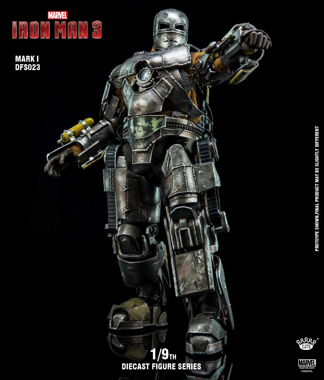 1/9 Diecast Action Figure Series Iron Man Mark1 (DFS023)