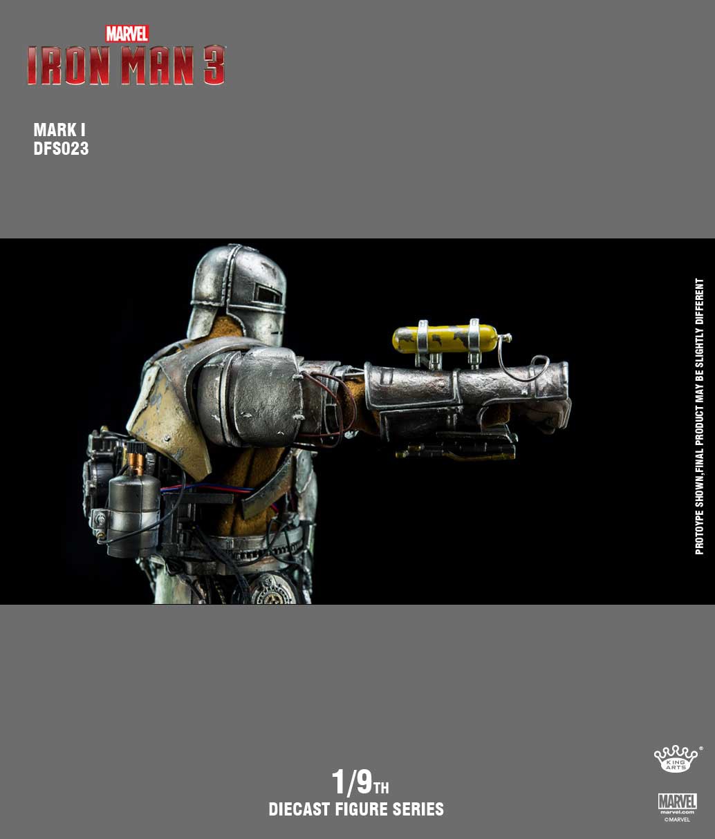 1/9 Diecast Action Figure Series Iron Man Mark1 (DFS023)