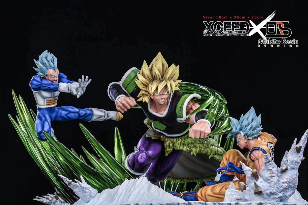 Broly vs Goku Vegeta