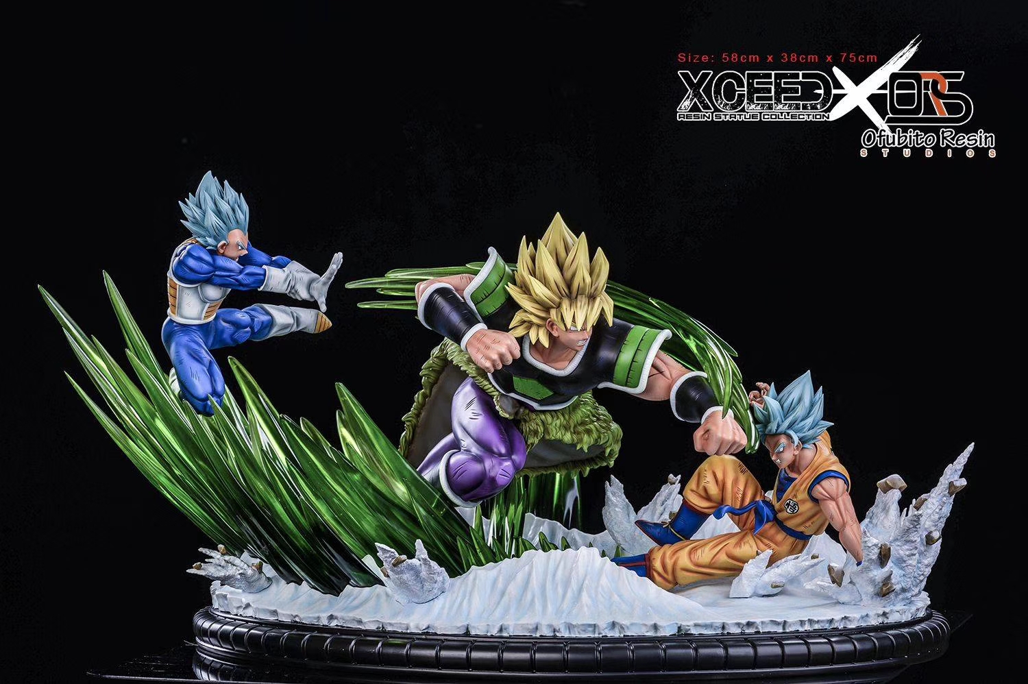 Broly vs Goku Vegeta