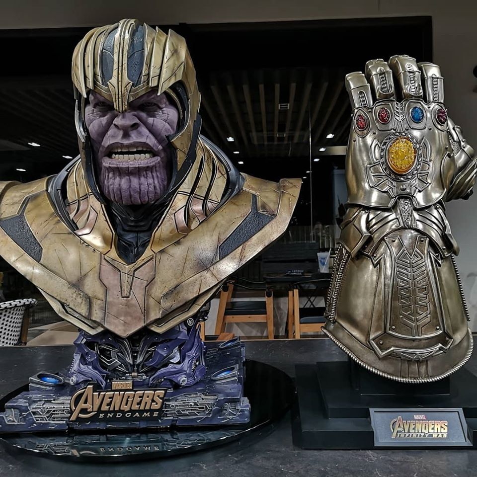 Thanos Life Size Bust