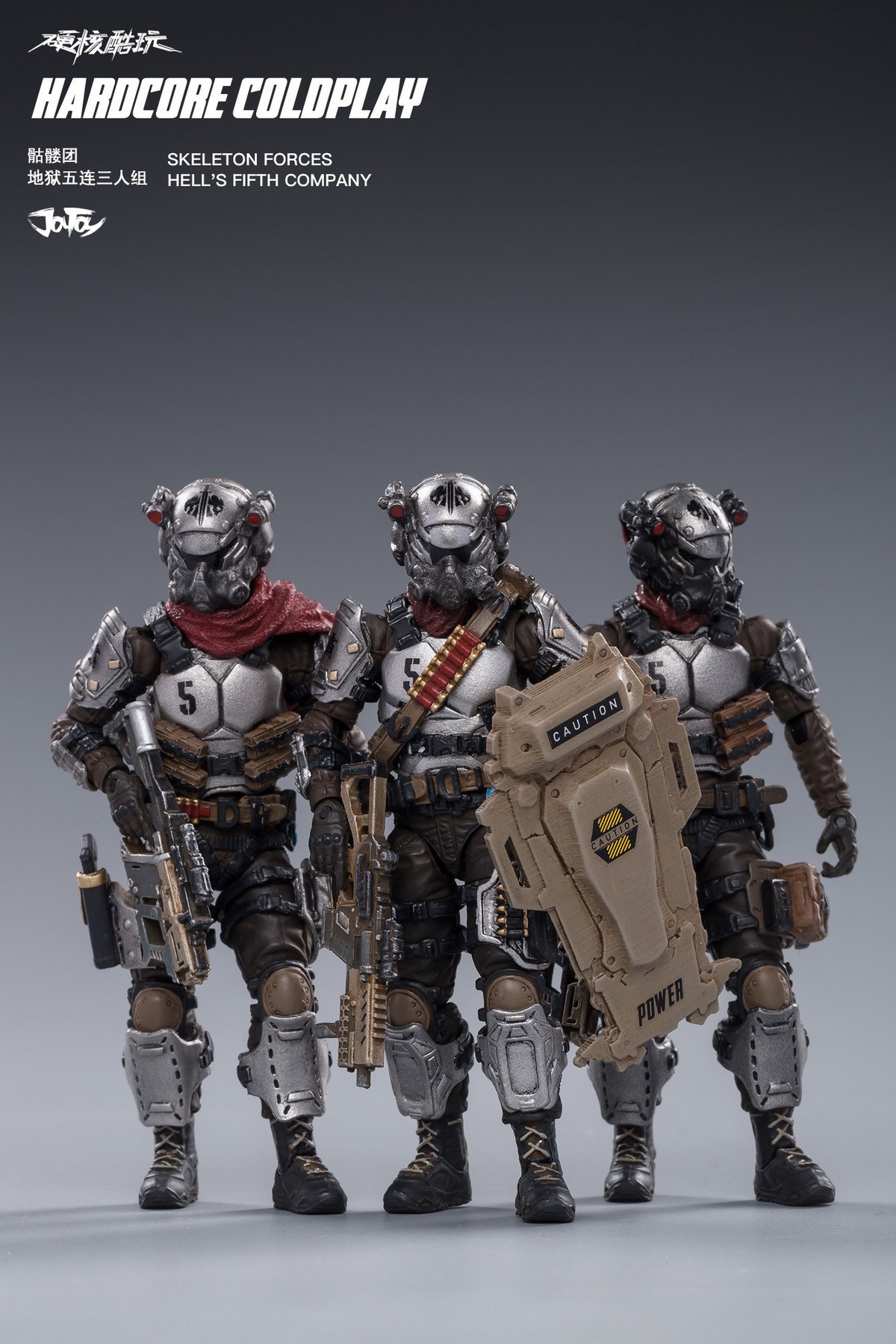 1/18 Inch Scale WAR STARS series:Skeleton Forces - Hell fifth company