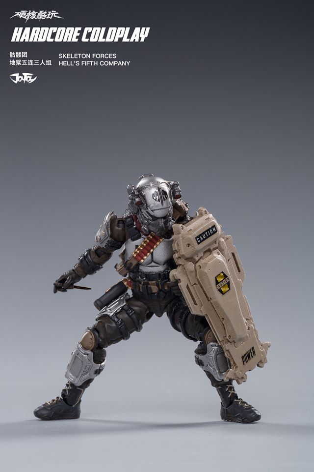 1/18 Inch Scale WAR STARS series:Skeleton Forces - Hell fifth company