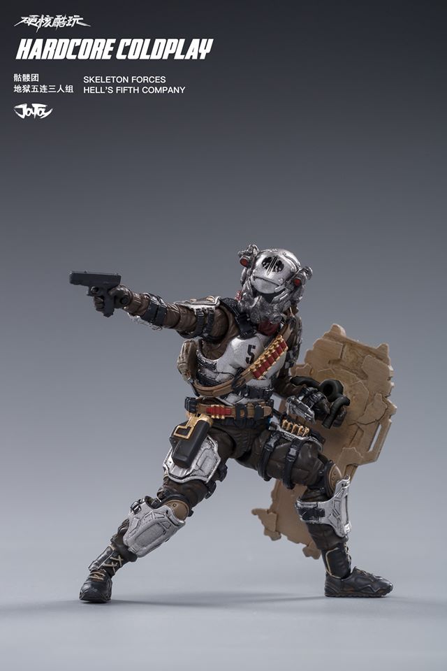 1/18 Inch Scale WAR STARS series:Skeleton Forces - Hell fifth company