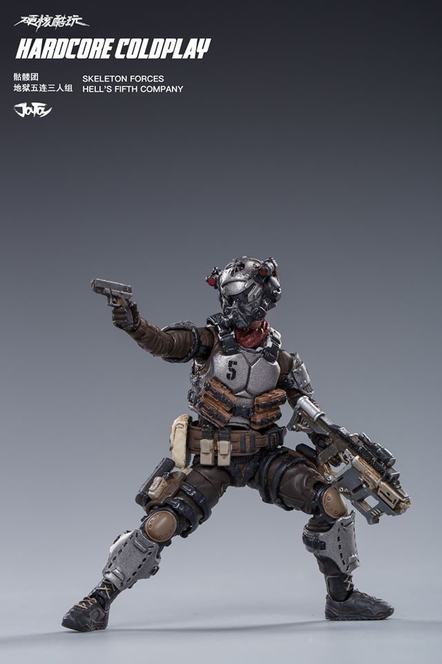 1/18 Inch Scale WAR STARS series:Skeleton Forces - Hell fifth company