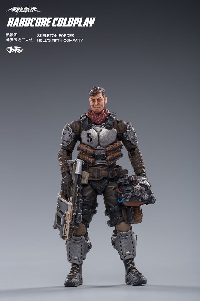 1/18 Inch Scale WAR STARS series:Skeleton Forces - Hell fifth company
