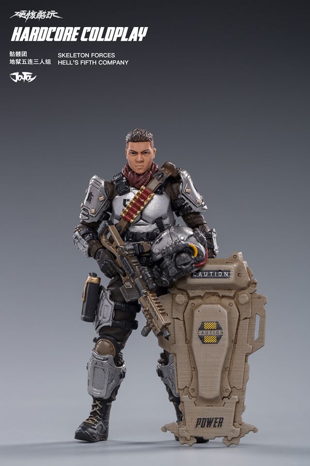 1/18 Inch Scale WAR STARS series:Skeleton Forces - Hell fifth company