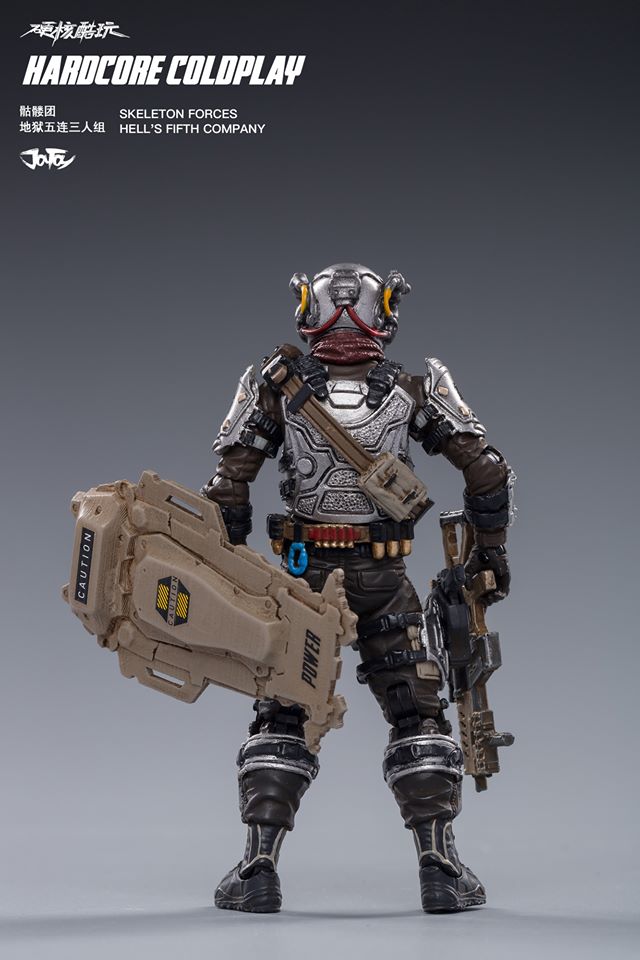 1/18 Inch Scale WAR STARS series:Skeleton Forces - Hell fifth company