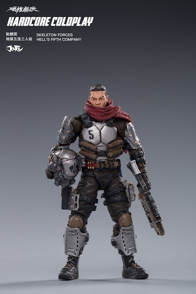 1/18 Inch Scale WAR STARS series:Skeleton Forces - Hell fifth company