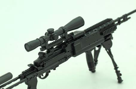 Little Armory [LA062] M14EBR-RI Type 1/12 Plastic Model