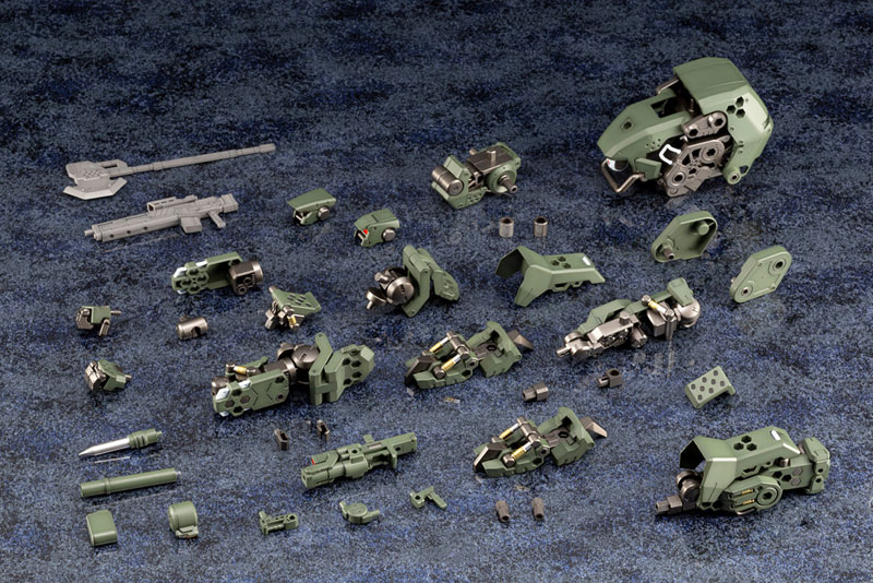 Hexa Gear 1/24 Bulk Arm Alpha Jungle Battle Design Kitblock