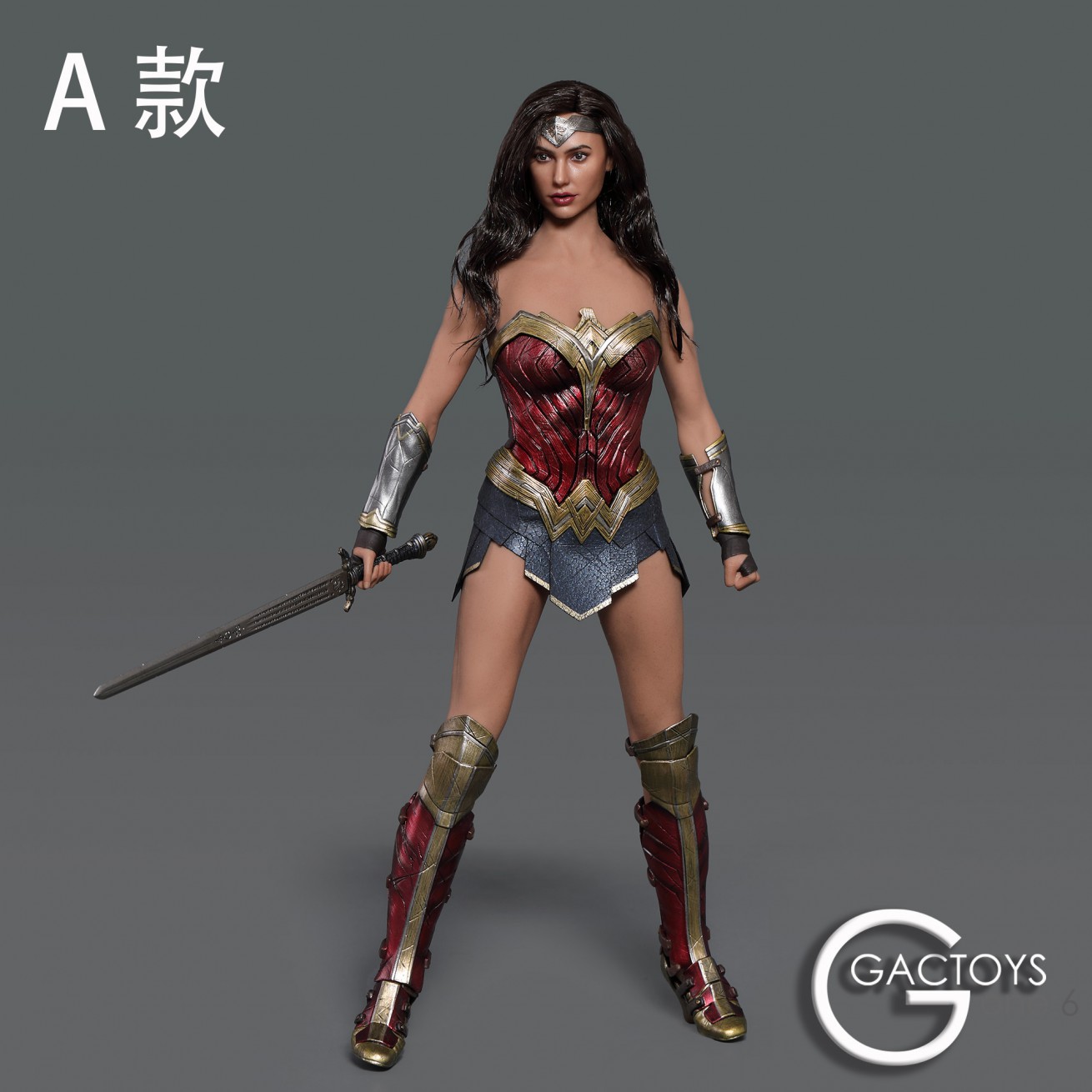 1/6 European and American heroine hair carving head [GC037]