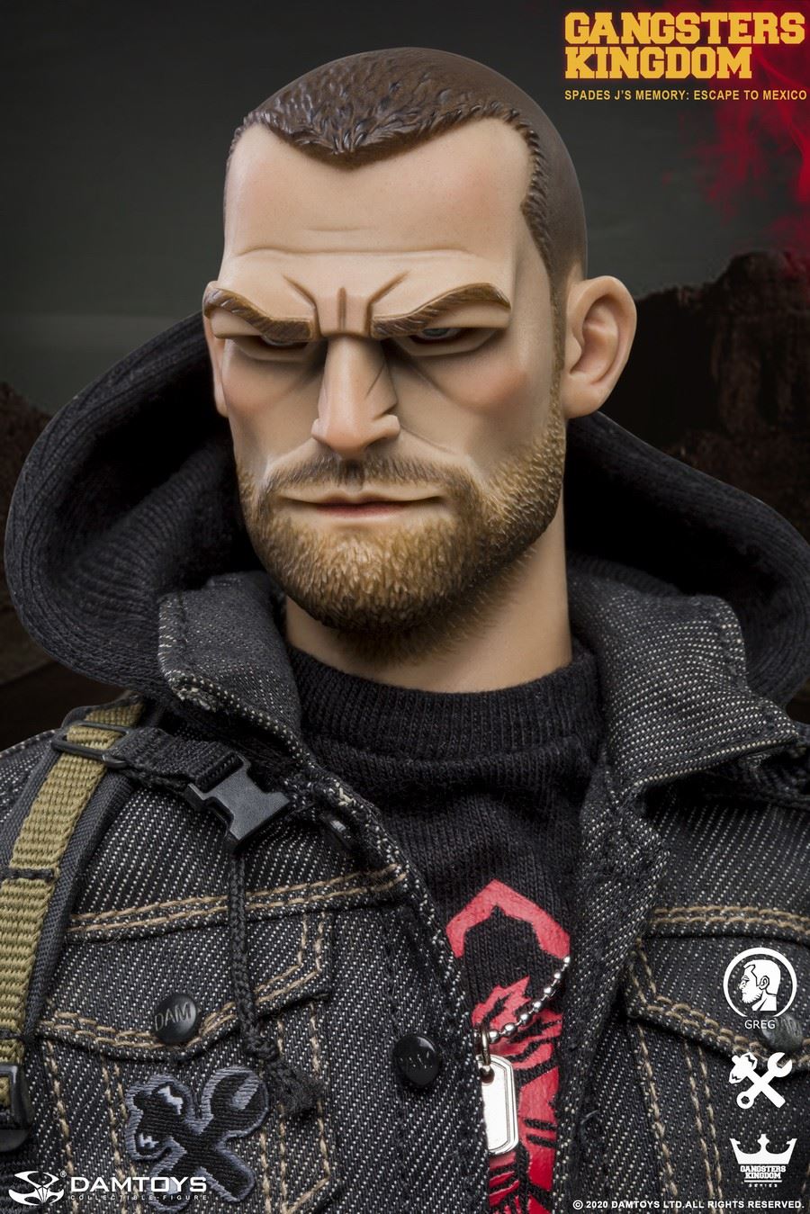1/6 Gangsters Kingdom - Spades J's memory: Escape to Mexico