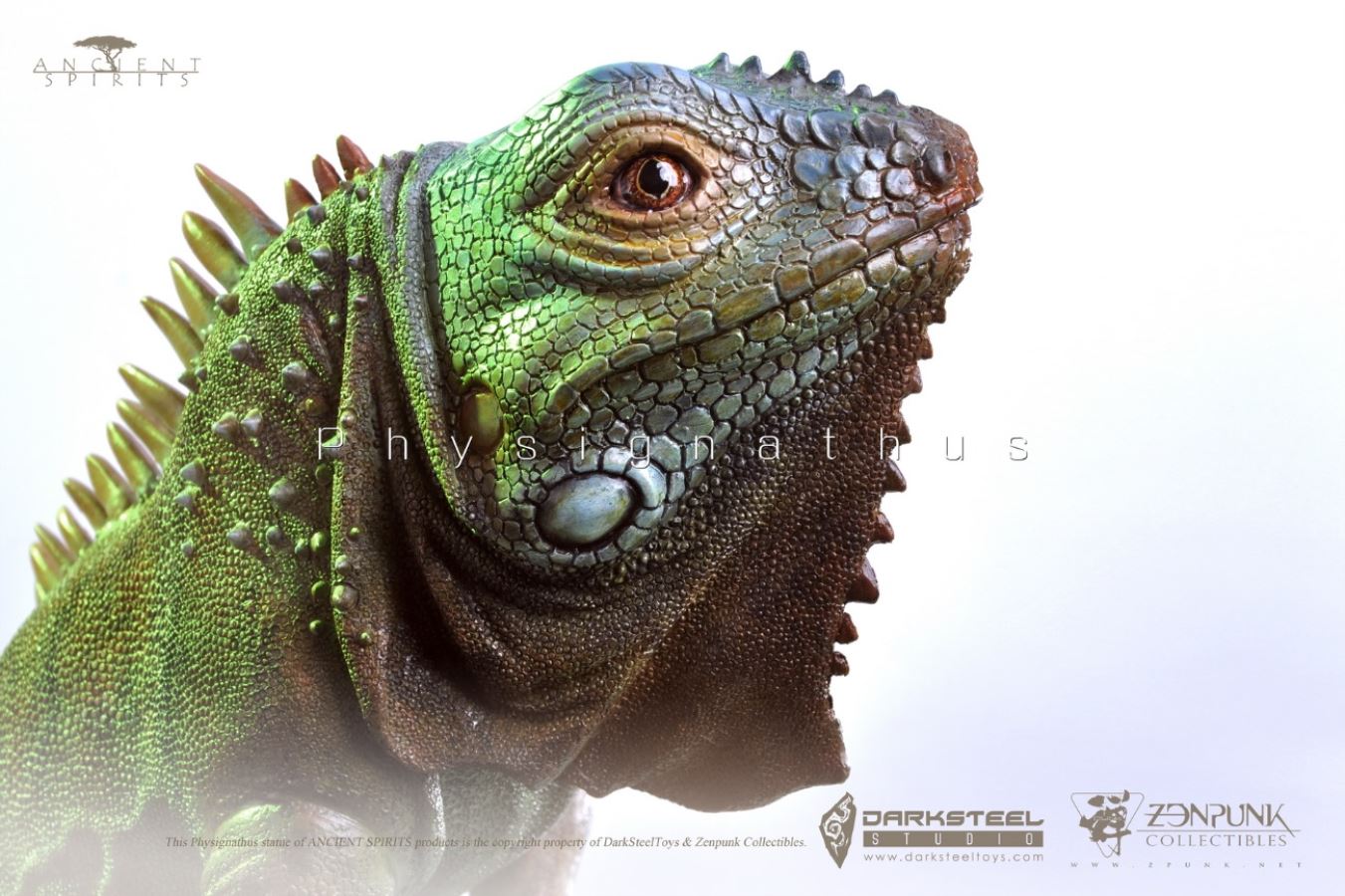 1/2 Iguana Collection Statue