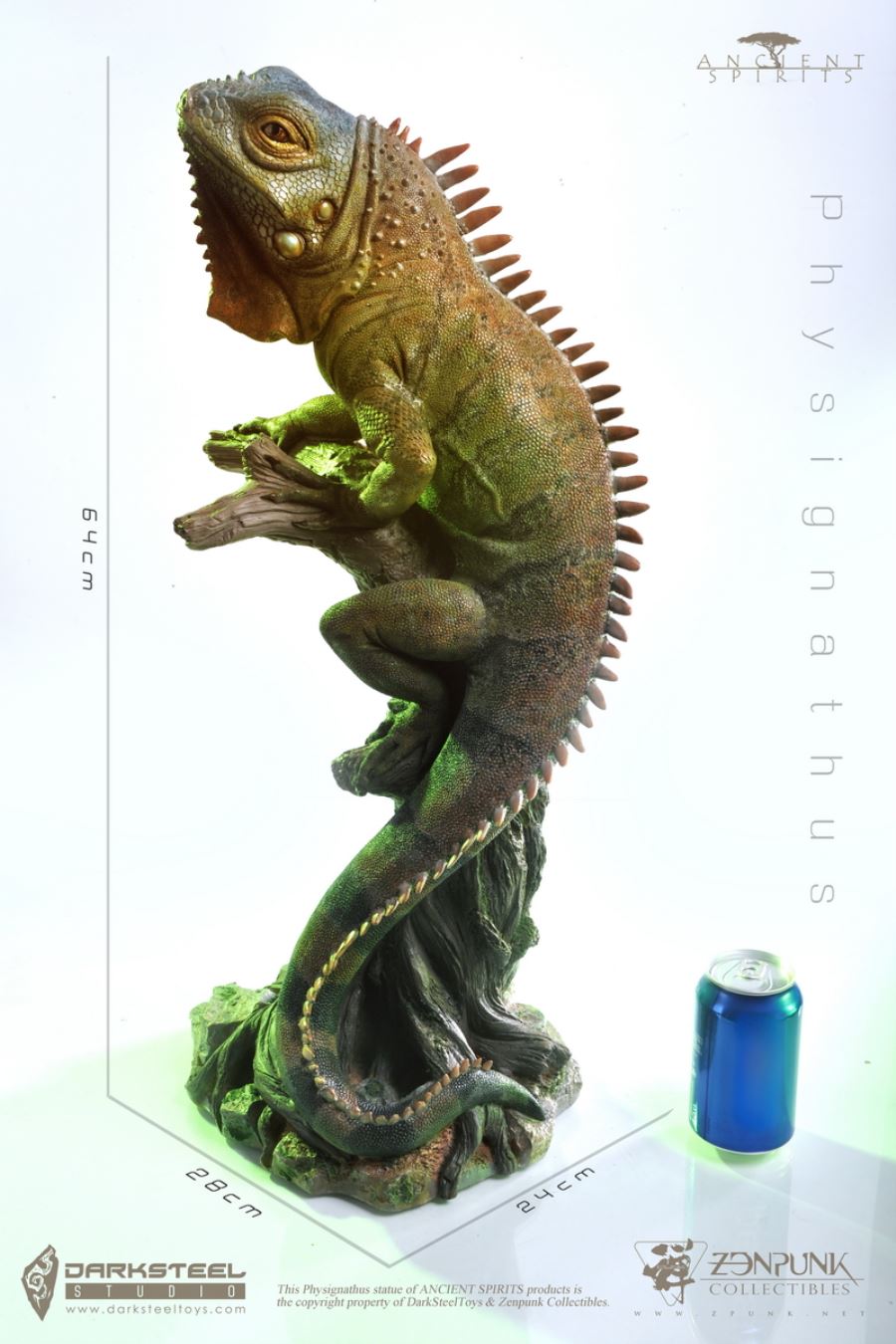 1/2 Iguana Collection Statue