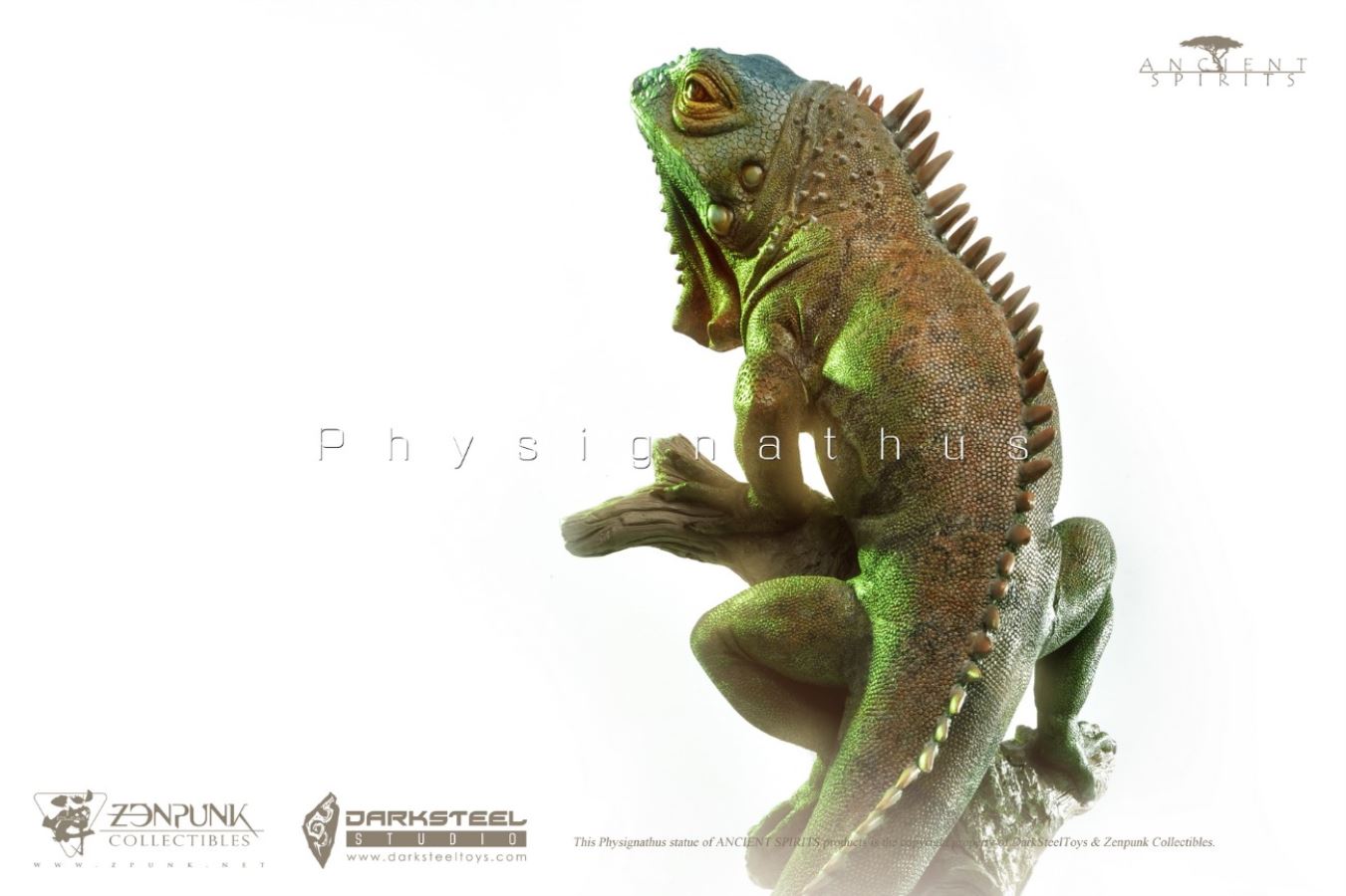 1/2 Iguana Collection Statue