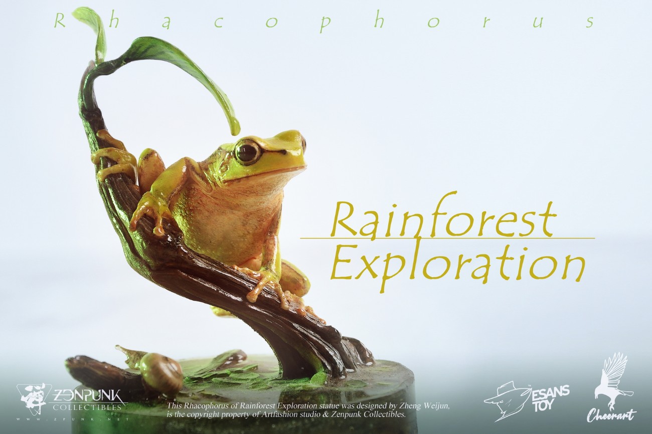1/1 Rainforest Exploration Series - Tree Frog and Snail