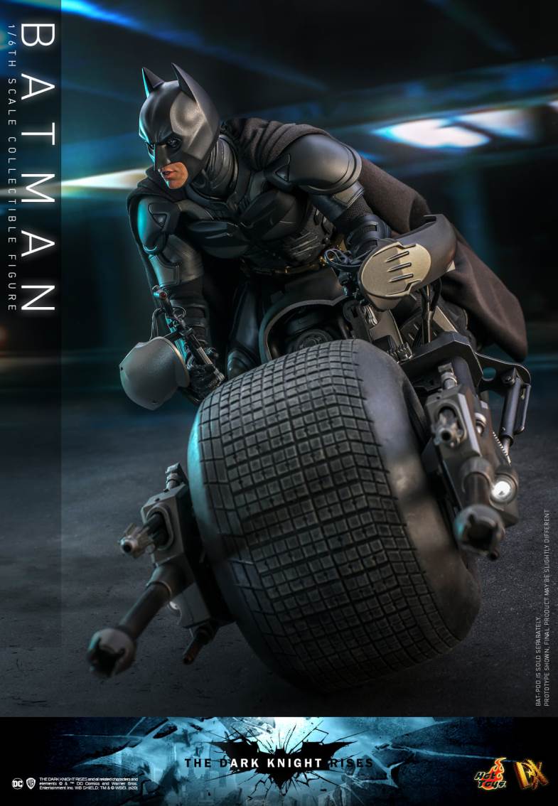 Batman: The Dark Knight Rises - Batman & Bat Mobile 1/6