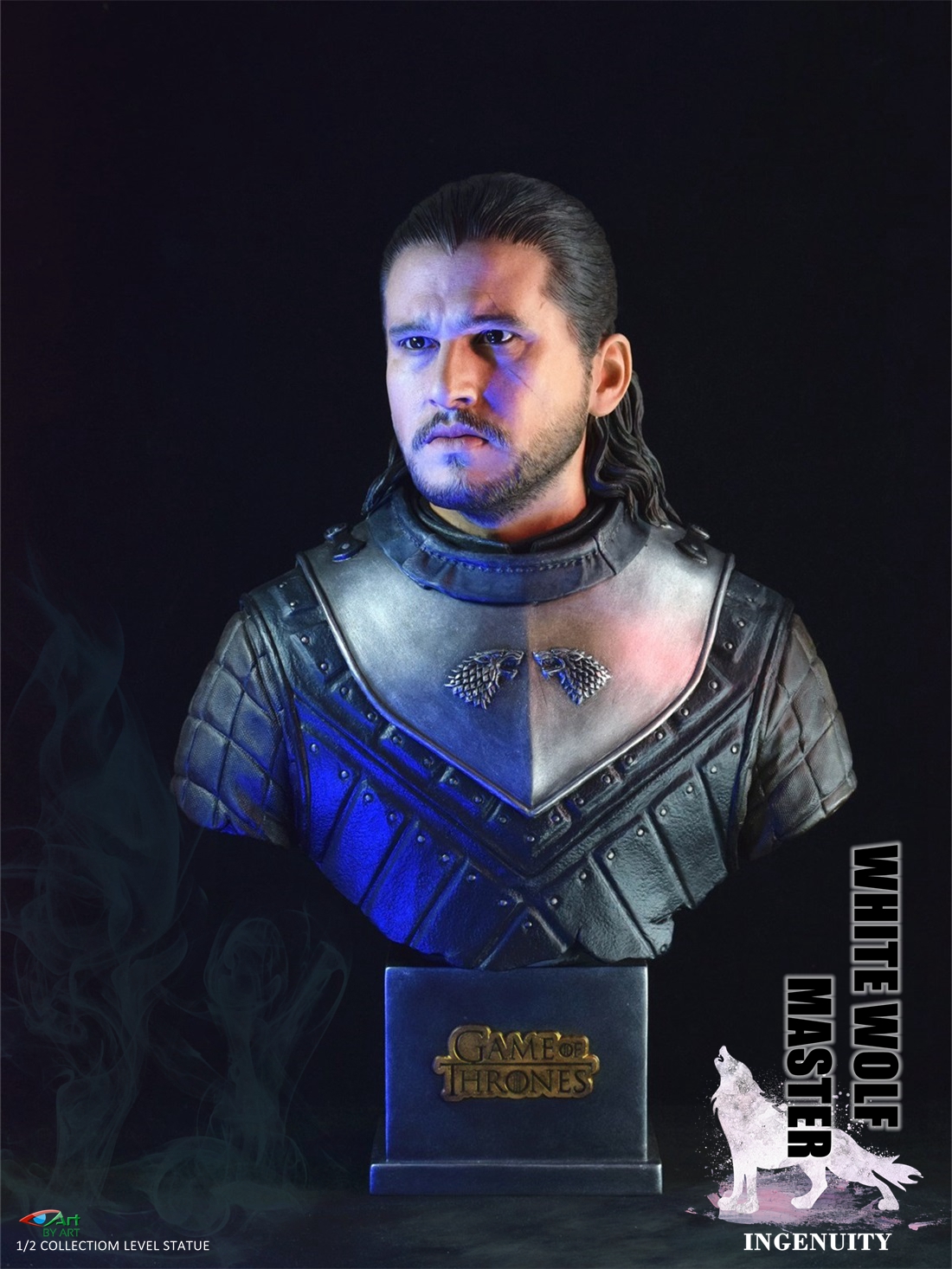 1/2 WHITE WOLF MASTER BY 011