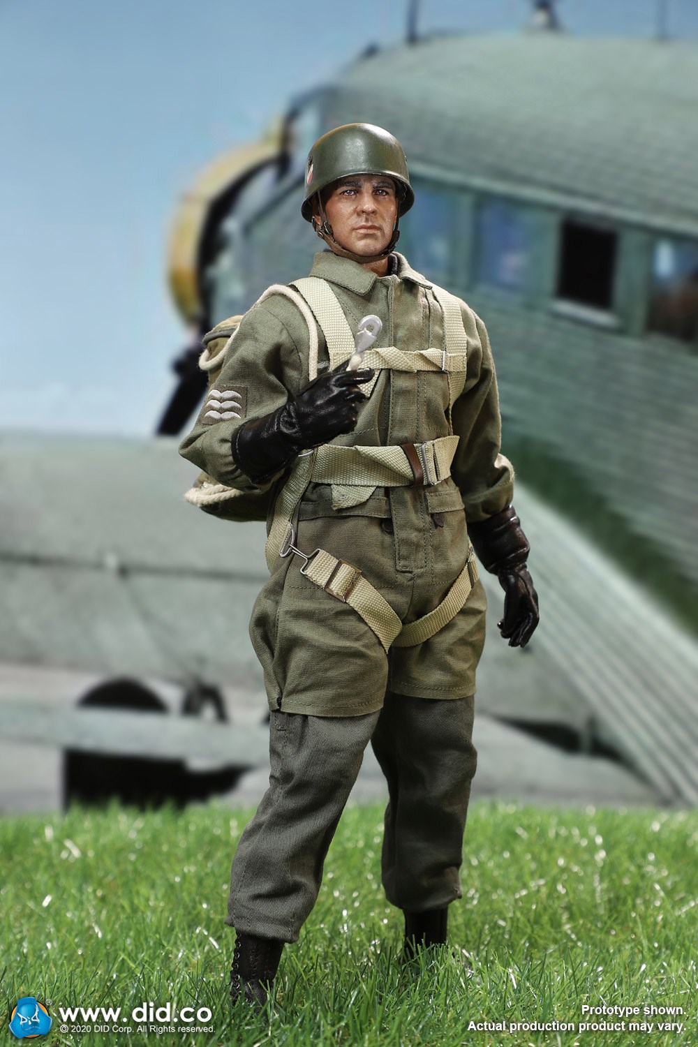 1/6 World War II Paratrooper Green Devil-Schmeling